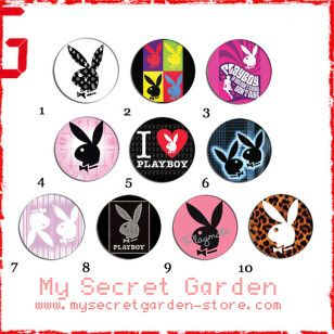 Playboy - Pop Art Art Pinback Button Badge Set 1a ( or Hair Ties / 4.4 cm Badge / Magnet / Keychain Set )